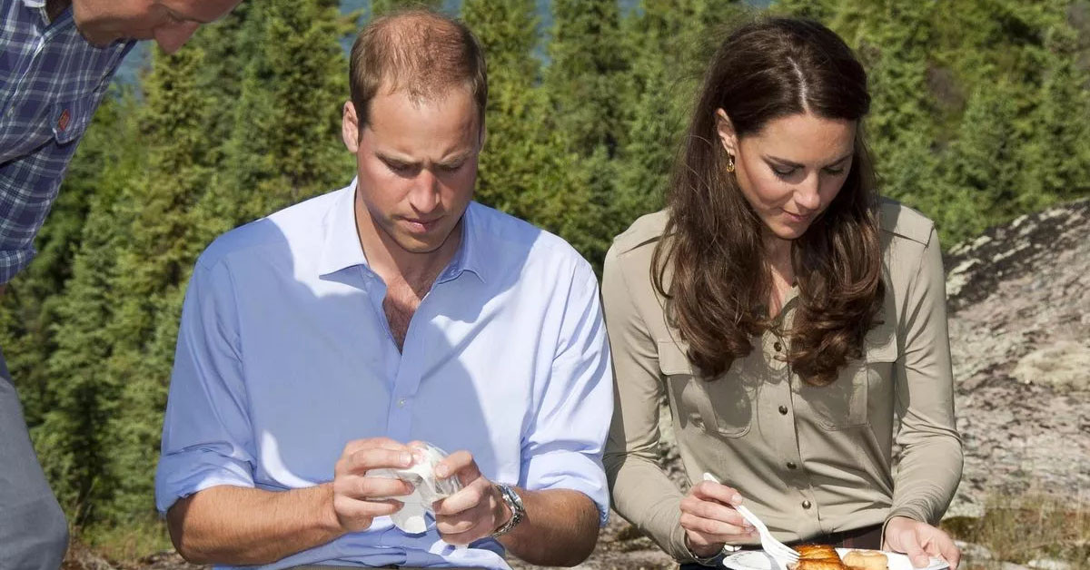 Kate Middleton and William looked so happy during a romantic lunch