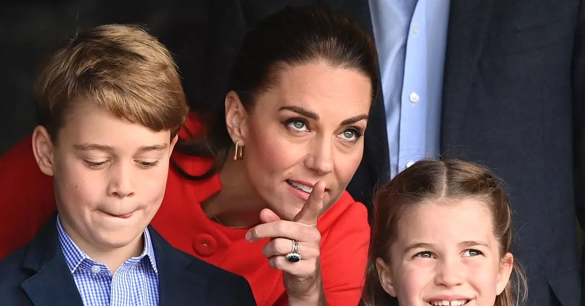 George and Charlotte took on surprising roles at the Royal event, leaving mother Catherine in tears