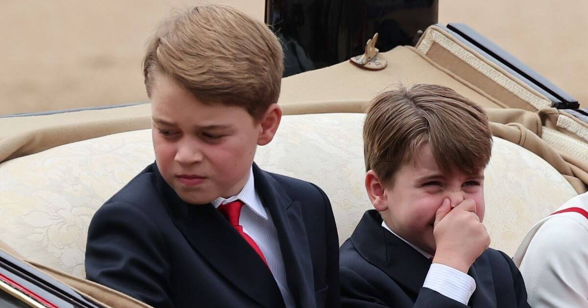 Prince George's heart-melting sweet moments for Prince Louis on the big day