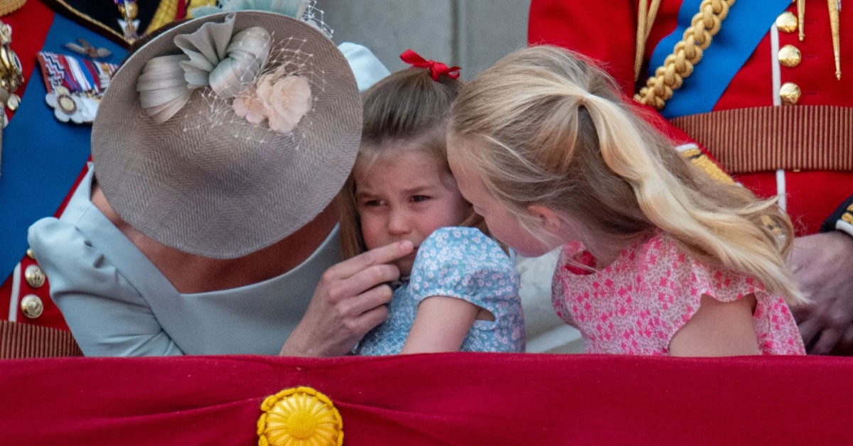 Princess Charlotte shed tears because of the heartbreaking pressure her mother Catherine was feeling