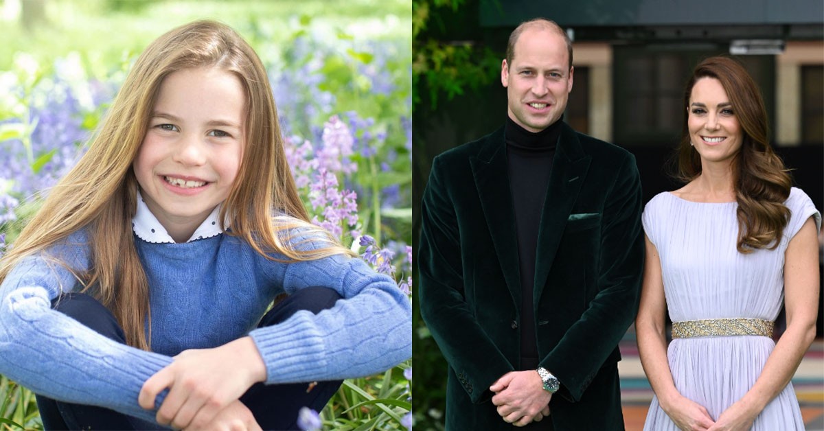 Catherine and William happily shared a sweet photo in honor of daughter Charlotte turning 9 years old