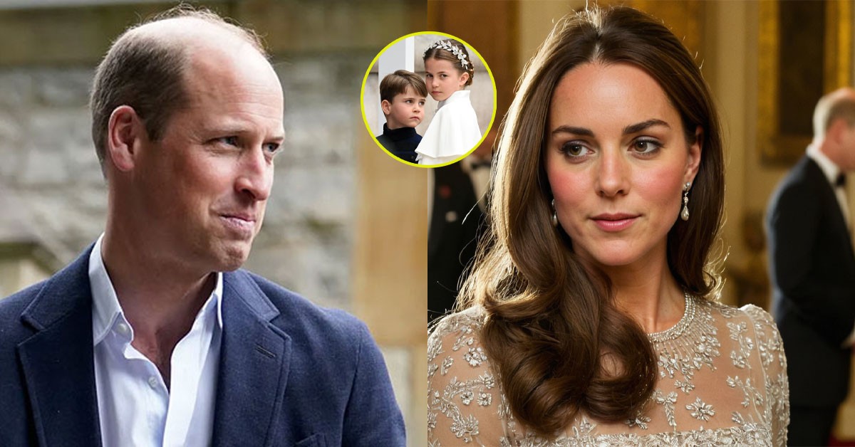 In the end, William made the decision about George, Charlotte and Louis amid Princess Catherine's positive hopes for the future