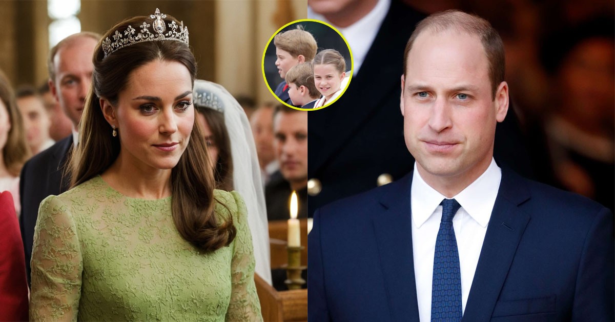 Close visit, William unexpectedly shares Princess Catherine's emotional visit with George, Charlotte and Louis