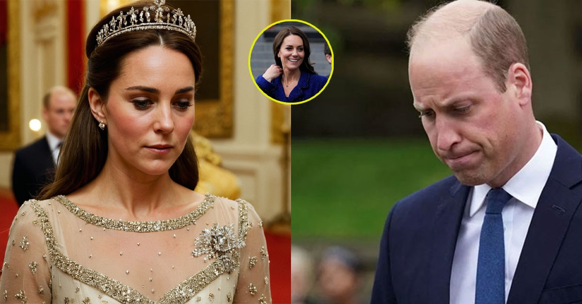 5 minutes ago, Princess Catherine shed tears over William's heartbreaking decision about their family's future