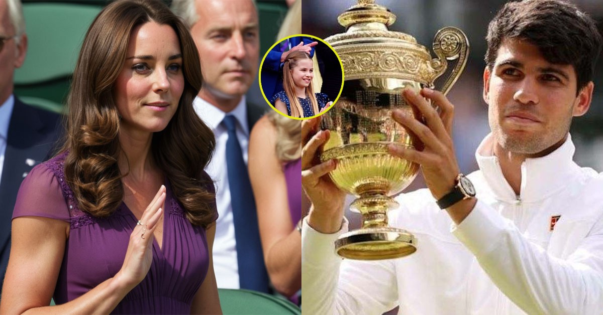 90 minutes back, Princess Catherine and Charlotte at Wimbledon brought fans to tears