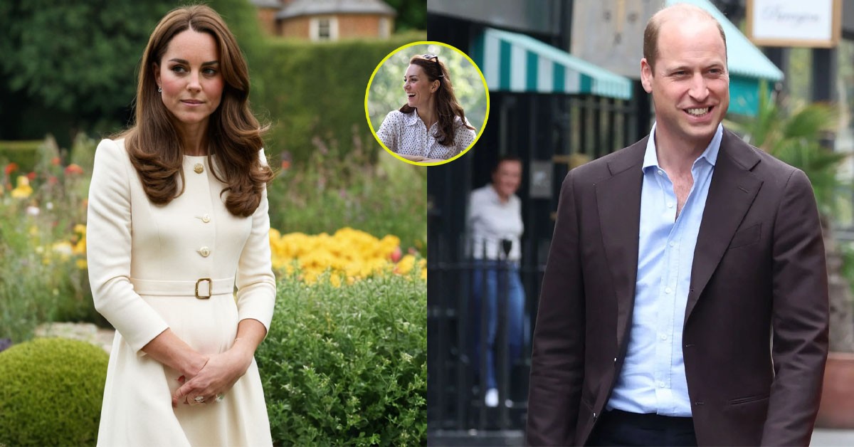 After 2 days, Princess Catherine and George, Charlotte and Louis were spotted leaving Windsor