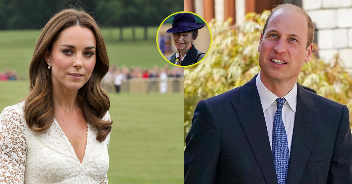 After 3 weeks, William and Catherine announced Princess Anne's condition after a visit at Gatcombe Park