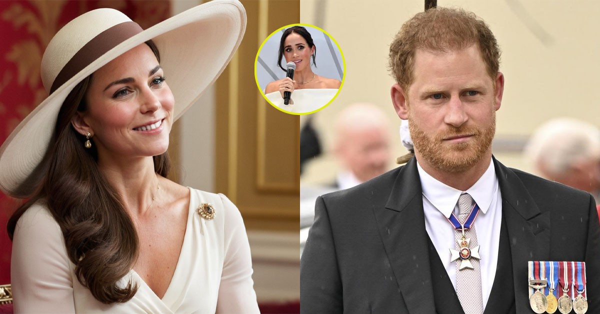 1 minute ago, Princess Catherine excited America with a surprise trip for Prince Harry's children