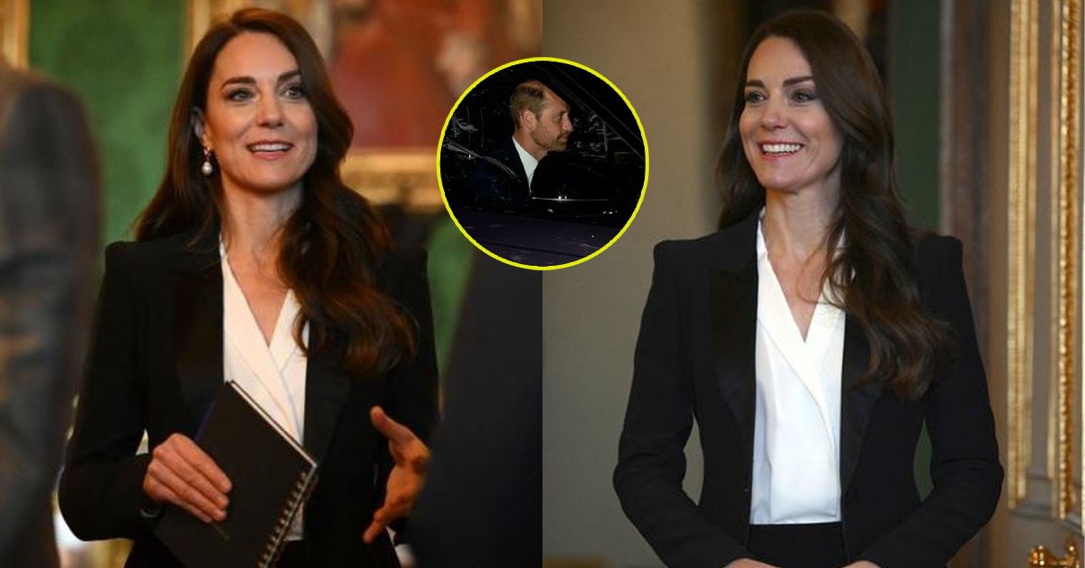 11 minutes ago, Princess Catherine beamed in a black suit for the first meeting of members at Windsor after 9 months of absence