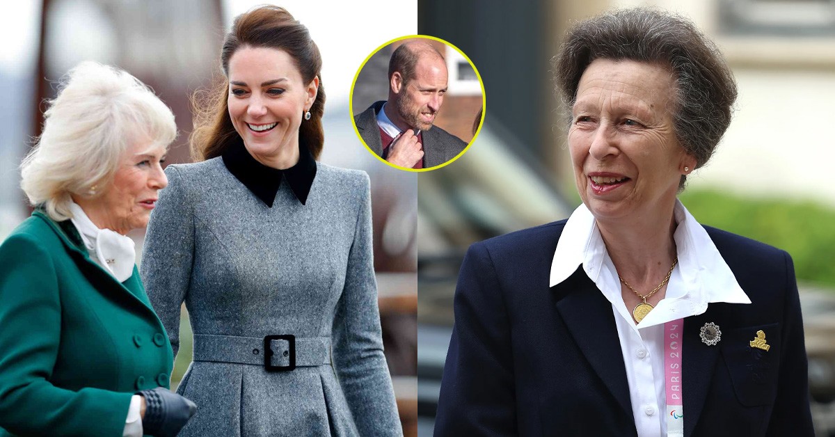 Princess Anne spoke out about the rift between Camilla and William and Catherine, shocking fans