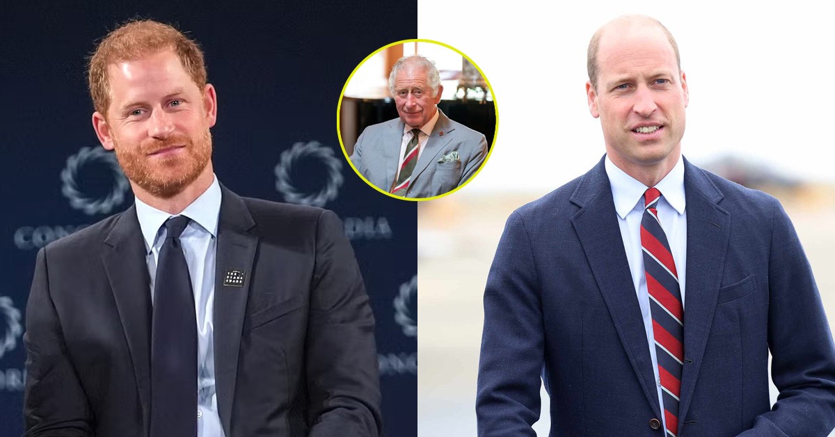 IN TEARS: Prince Harry and William after Reunion at the Final Request of King Charles