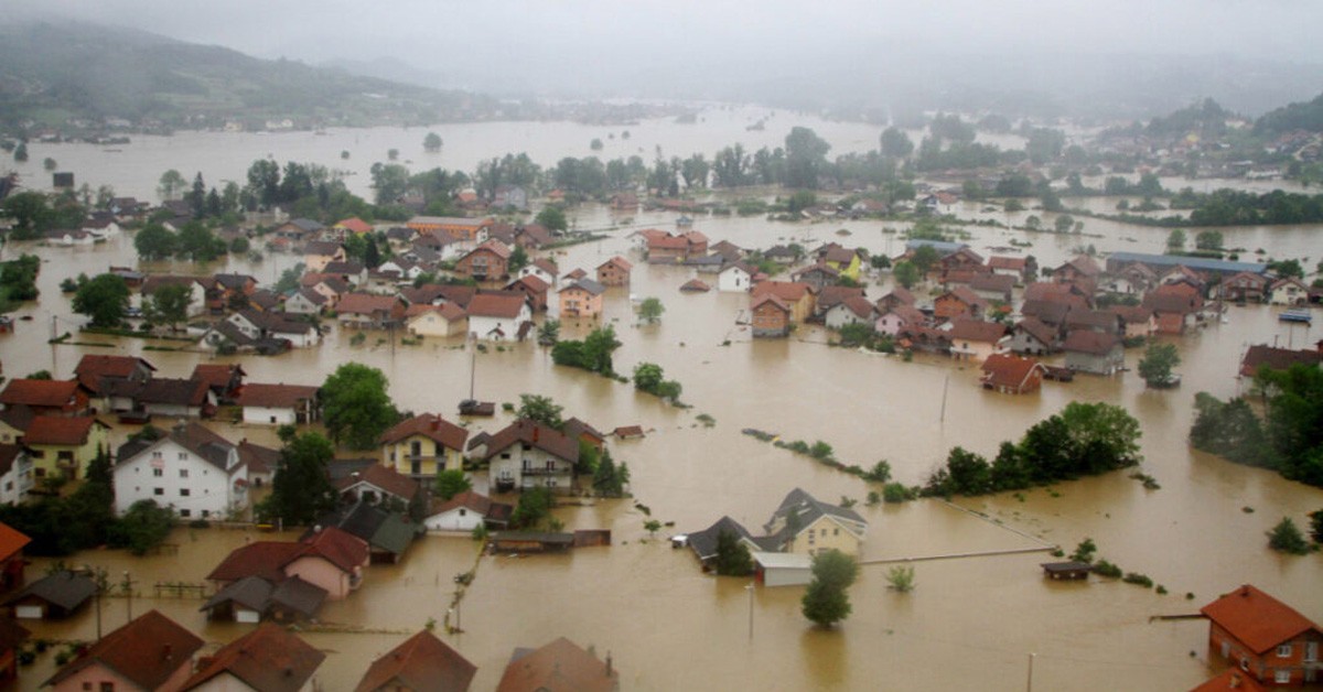 Massive floods destroyed roads and houses, leaving people in tears