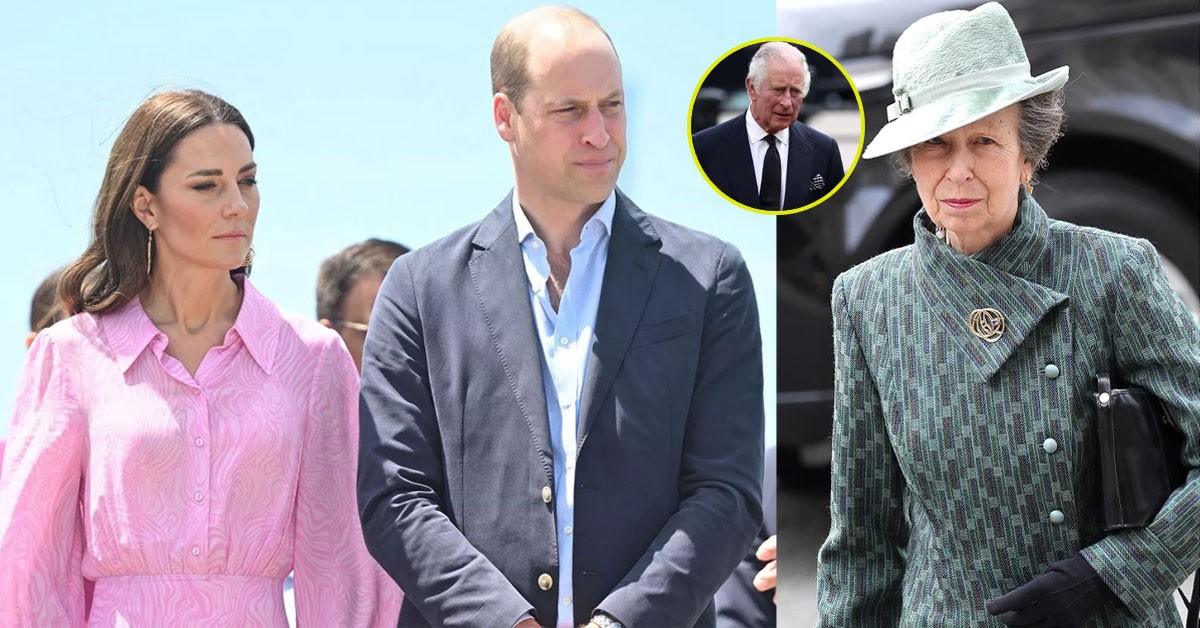 Prince William, Catherine and Princess Anne reveal details about King Charles and it's bad news