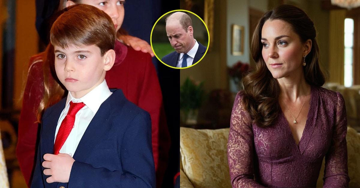 Princess Catherine's "heartbreaking" decision for Prince Louis made William shed tears of regret