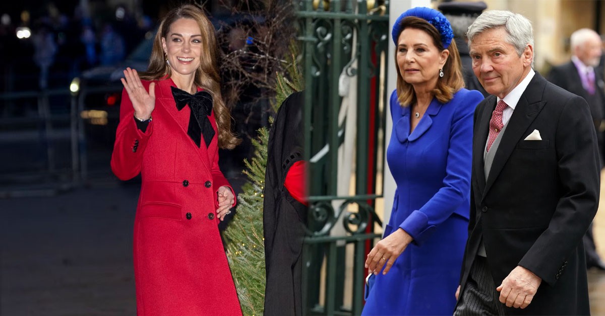 Carole and Michael decline the King's special honor and apologize for Middleton's absence