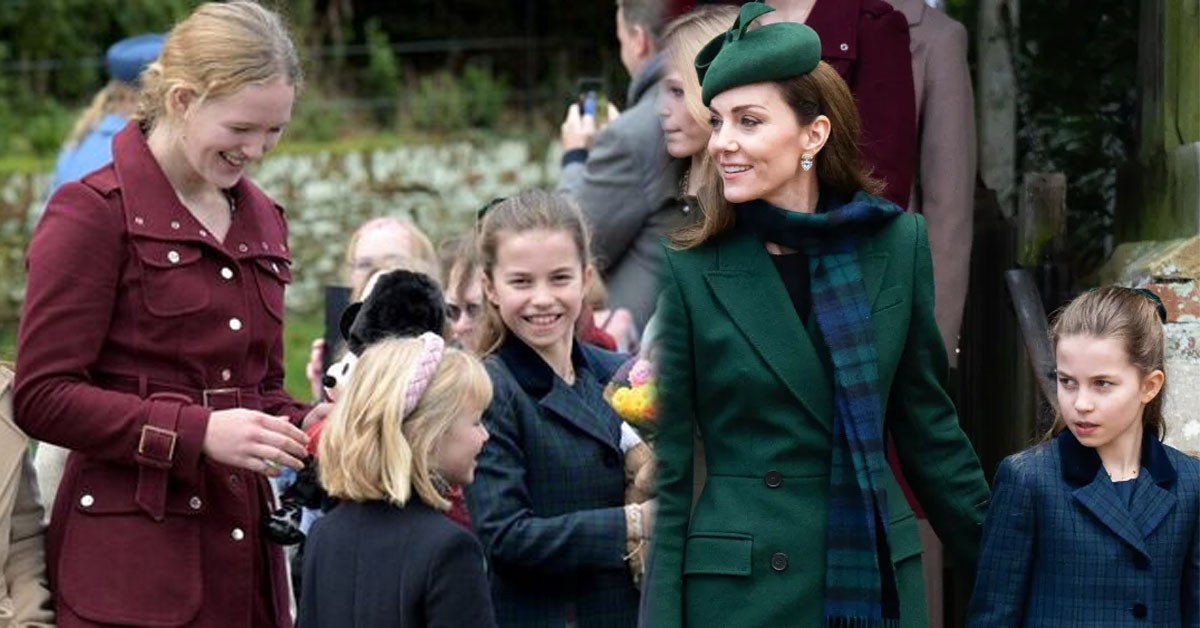 Fans went crazy over Catherine and Charlotte's sweet gesture to Mia and Savannah during their Christmas stroll